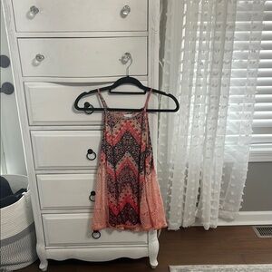 Daytrip Women's Tank Top - Pink and Black